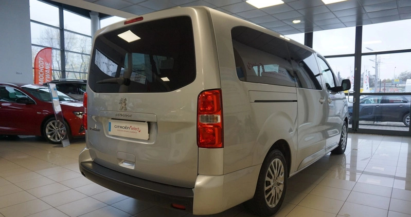 Peugeot Traveller cena 139900 przebieg: 105111, rok produkcji 2018 z Pyzdry małe 326